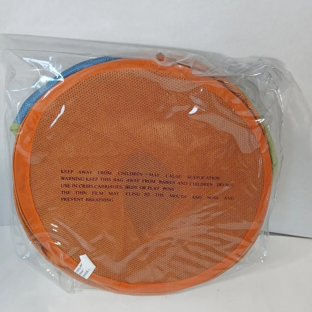 Mesh Storage Organizer Hanging Shelf Bag Toys Children 4 Sections Not opened